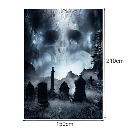 2.1m X 1.5m Halloween Photography Background Cloth Party Decoration Cloth