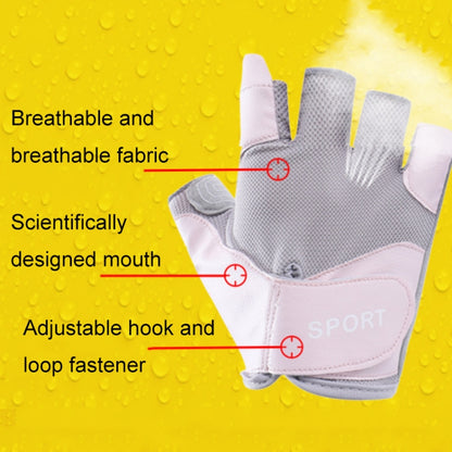 HF008 Outdoor Riding Non-slip Rock Climbing Sports Iron Jump Rope Gloves, L, S, M