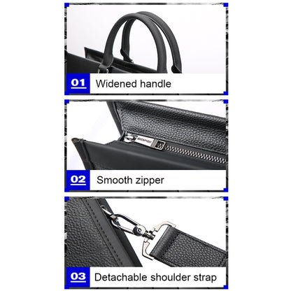 Bopai 11-98711 Multifunctional Business Waterproof Wearable Laptop Handbag, 11-98711