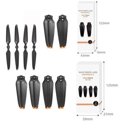 Quick Release Blades, 1 Pair 9453F-1 (Silver), 1 Pair 9453F-1 (Orange), 2 Pairs 9453F-2  (Silver), 2 Pairs 9453F-2 (Orange)