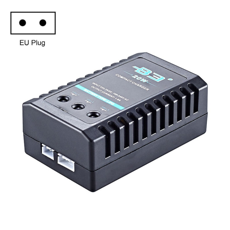 B3 20W Model Fixed Wing Drone Lithium Battery Charger, B3 US Plug, B3 EU Plug
