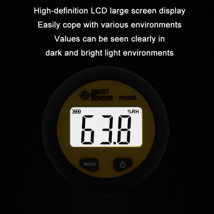 Smart Senser PH328 Soil Acidity Meter Fertilizer Nutrient Humidity Detector