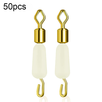 50 PCS HS-052 Silicone Eight-Shaped Ring Connector, Small, Medium, Large