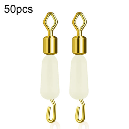 50 PCS HS-052 Silicone Eight-Shaped Ring Connector, Small, Medium, Large