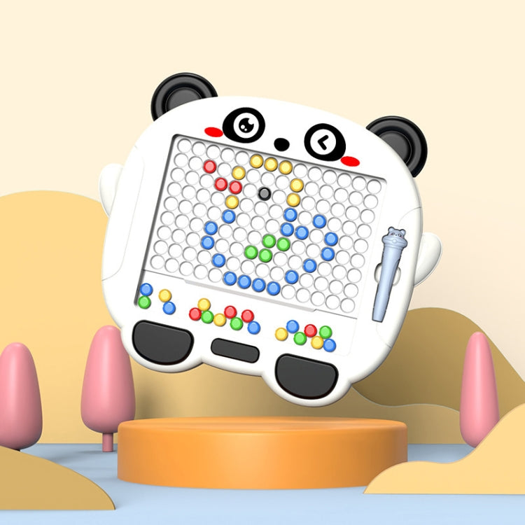 80 Beads Kids Magnetic Drawing Board Big Chess Children Creative Toys, 80 Beads Koala, 80 Beads Panda, 80 Beads Bear, 80 Beads Frog