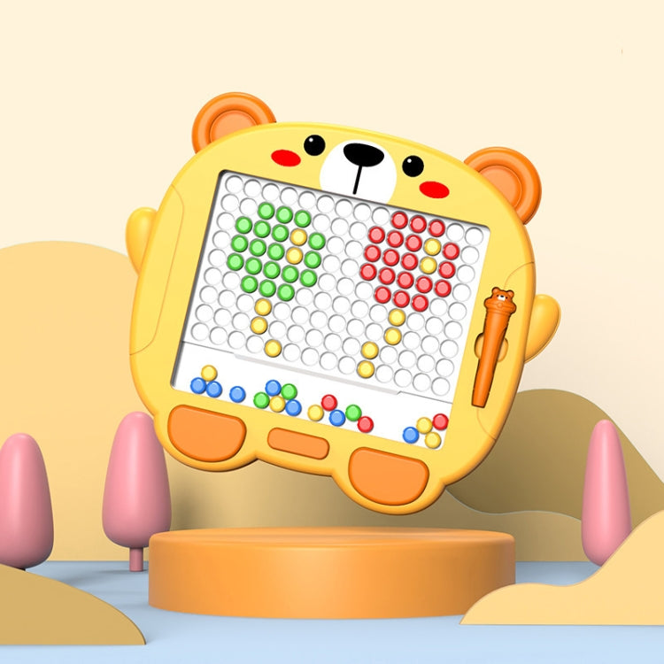 80 Beads Kids Magnetic Drawing Board Big Chess Children Creative Toys, 80 Beads Koala, 80 Beads Panda, 80 Beads Bear, 80 Beads Frog