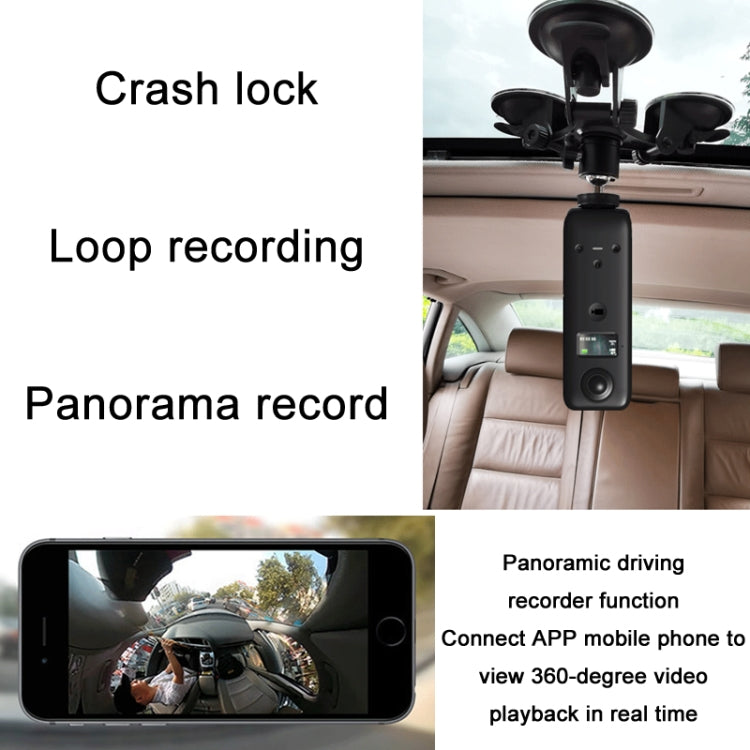 IJOYER A3S 4K Cycling Anti-Shake 360 Panoramic Action Camera, A3S