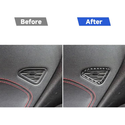 For Chevrolet Corvette C8 2pcs/Set Car Door Air Vent Sticker