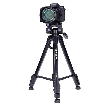 YUNTENG VCT-668RM Portable SLR Camera Tripod Mobile Phone Live Broadcast Support, YUNTENG VCT-668RM