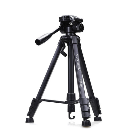 YUNTENG VCT-668RM Portable SLR Camera Tripod Mobile Phone Live Broadcast Support, YUNTENG VCT-668RM