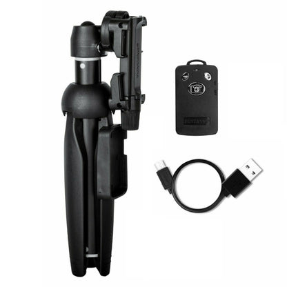 YUNTENG Mobile Phone Selfie Rod Tripod With Bluetooth Remote Control, 9928 Black, 9928N Black