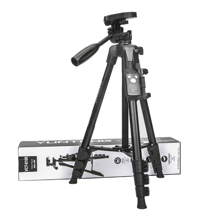 YUNTENG 6108 Camera Tripod With Mobile Phone Bluetooth Remote Control, YUNTENG 6108
