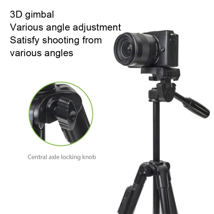 YUNTENG 6108 Camera Tripod With Mobile Phone Bluetooth Remote Control, YUNTENG 6108