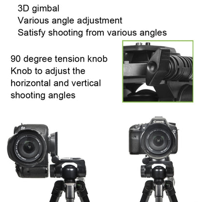 YUNTENG 696 SLR Tripod General Mobile Phone Stand, YUNTENG 696