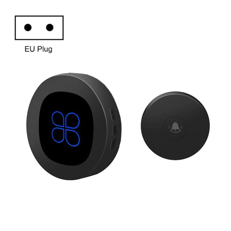 R16 1 For 1 Smart Wireless Self-Powered Hotel Home Electronic Call Doorbell, R16 US Plug White, R16 US Plug Black, R16 UK Plug White, R16 UK Plug Black, R16 EU Plug White, R16 EU Plug Black