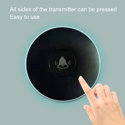 R16 1 For 1 Smart Wireless Self-Powered Hotel Home Electronic Call Doorbell, R16 US Plug White, R16 US Plug Black, R16 UK Plug White, R16 UK Plug Black, R16 EU Plug White, R16 EU Plug Black