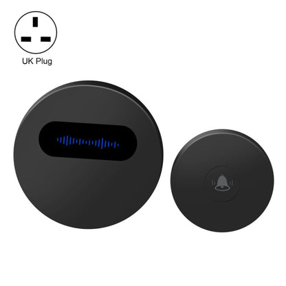 T10-1 1 For 1 Lighting Self-Power Generation Wireless Intelligent Anti -Rainwater Doorbell, T10-1 US Plug White, T10-1 US Plug Black, T10-1 UK Plug White, T10-1 UK Plug Black, T10-1 EU Plug White, T10-1 EU Plug Black