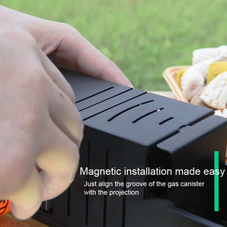 Integrated Folding Cassette Oven Outdoor Camping Stoves Gas Barbecue, Camping Stoves
