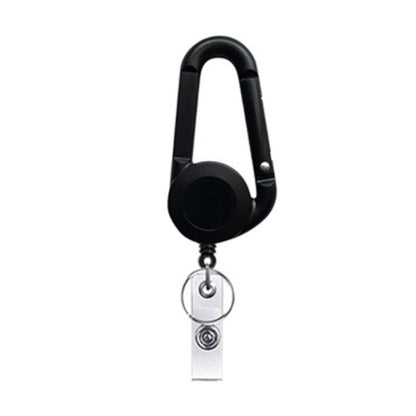 Retractable Mountain Buckle Keychain