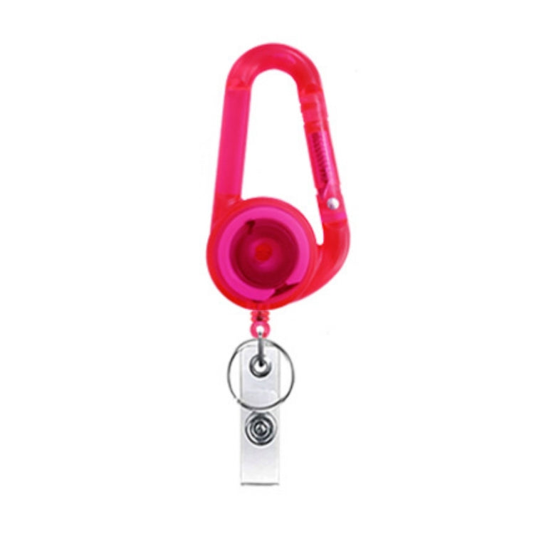 Retractable Mountain Buckle Keychain
