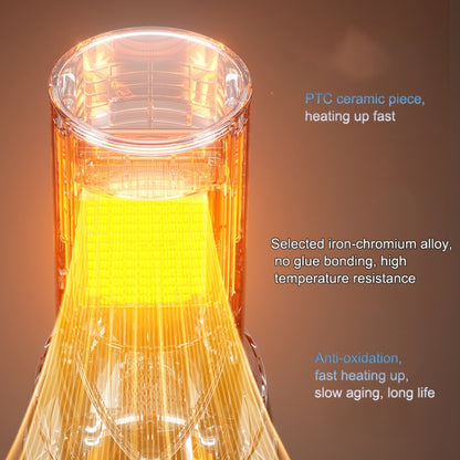 1200W Defender Heater Home Living Room Energy-saving Small Electric Heater, EU Plug