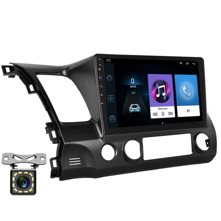 For Honda Civic 10.1 Inch Android WiFi Navigation Machine, Style:, Standard, Standard+4 Light Camera, Standard+8 Light Camera, Standard+12 Light Camera