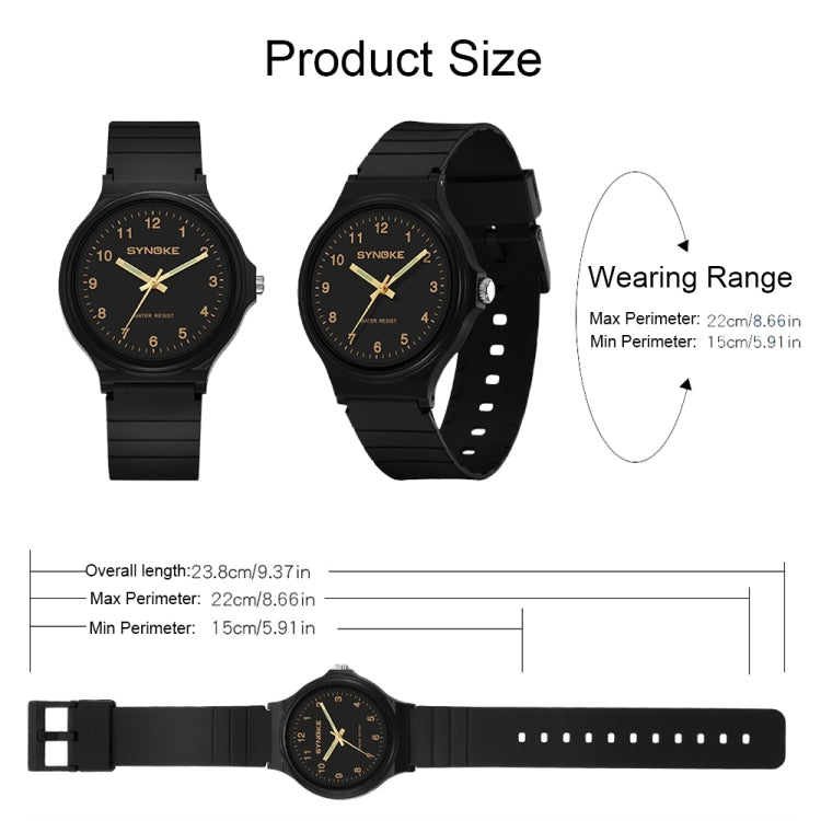 SYNOKE 9109 Digital Display Silent Waterproof Sports Student Watch