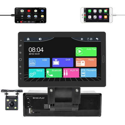 1310C 10.1 inch Car Full Screen Touch HD MP5 Wired Carplay Player, Style:, Standard, Standard+4 Light Camera, Standard+8 Light Camera, Standard+12 Light Camera, Standard+AHD Camera
