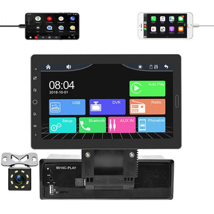 1310C 10.1 inch Car Full Screen Touch HD MP5 Wired Carplay Player, Style:, Standard, Standard+4 Light Camera, Standard+8 Light Camera, Standard+12 Light Camera, Standard+AHD Camera