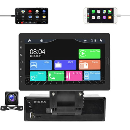 1310C 10.1 inch Car Full Screen Touch HD MP5 Wired Carplay Player, Style:, Standard, Standard+4 Light Camera, Standard+8 Light Camera, Standard+12 Light Camera, Standard+AHD Camera