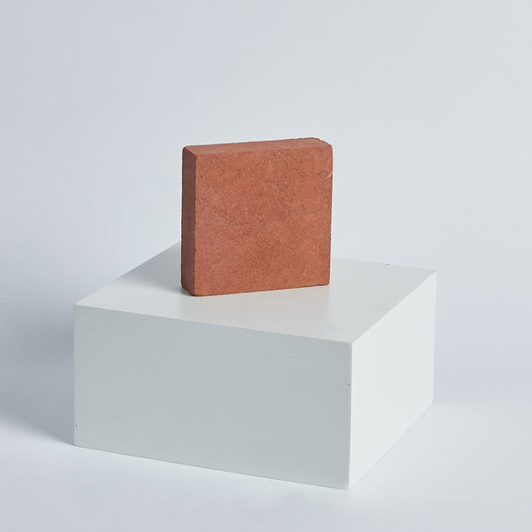 Red Sandstone Photography Props Ornaments Display Ornaments, 10x10 cm, 10x15 cm