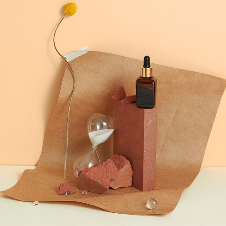Red Sandstone Photography Props Ornaments Display Ornaments, 10x10 cm, 10x15 cm