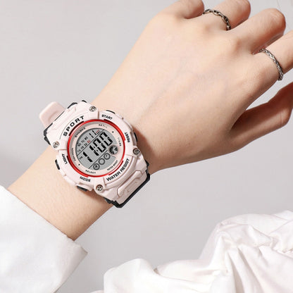 SYNOKE 9810 Multifunctional Luminous Waterproof Student Sports Watch