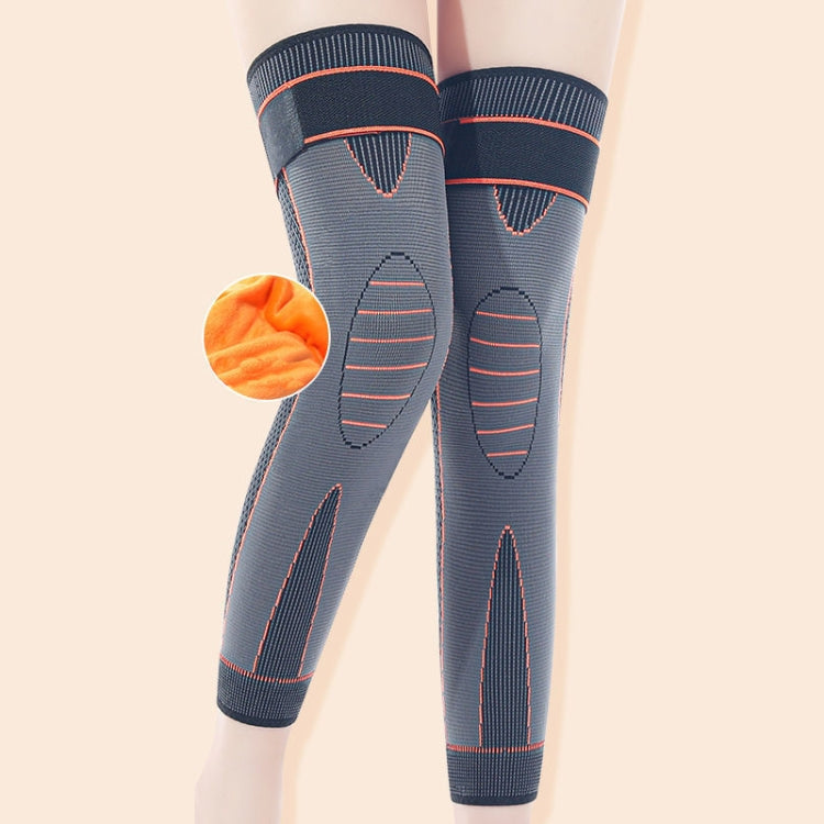 1pair Anti-Slip Compression Straps Keep Warm And Lengthen Knee Pads, S, M, L, XL, XXL