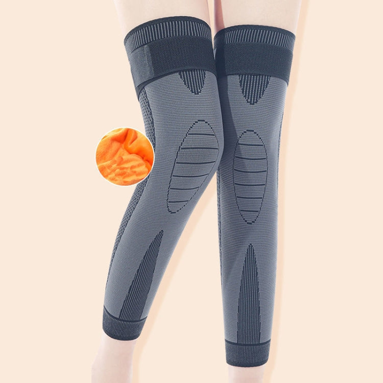 1pair Anti-Slip Compression Straps Keep Warm And Lengthen Knee Pads, S, M, L, XL, XXL