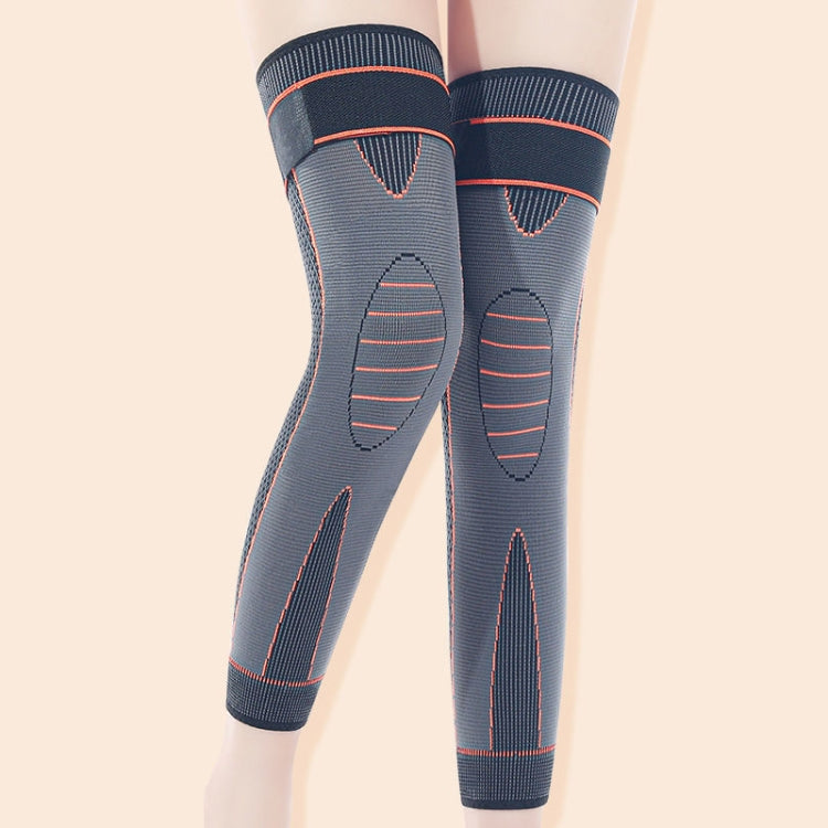 1pair Anti-Slip Compression Straps Keep Warm And Lengthen Knee Pads, S, M, L, XL, XXL