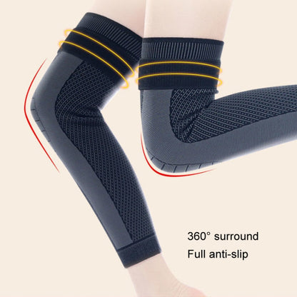 1pair Anti-Slip Compression Straps Keep Warm And Lengthen Knee Pads, S, M, L, XL, XXL