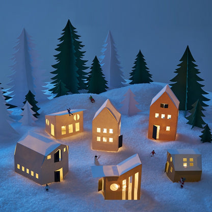 Christmas Mini Landscape Decoration Ornaments Photography Props