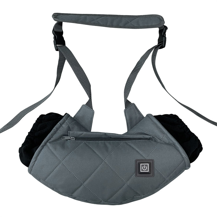 Outdoor Camping USB Heated Smart Warm Handbag, Handbag(Black), Smart Warm Handbag