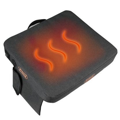 Outdoor Camping Stool USB Heating Portable Mat, Gray