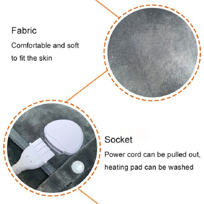 Plug-in High-top Electric Foot Warmer Heated Foot Warmer Boots, UK Plug 240V, EU Plug 230V, US Plug 120V