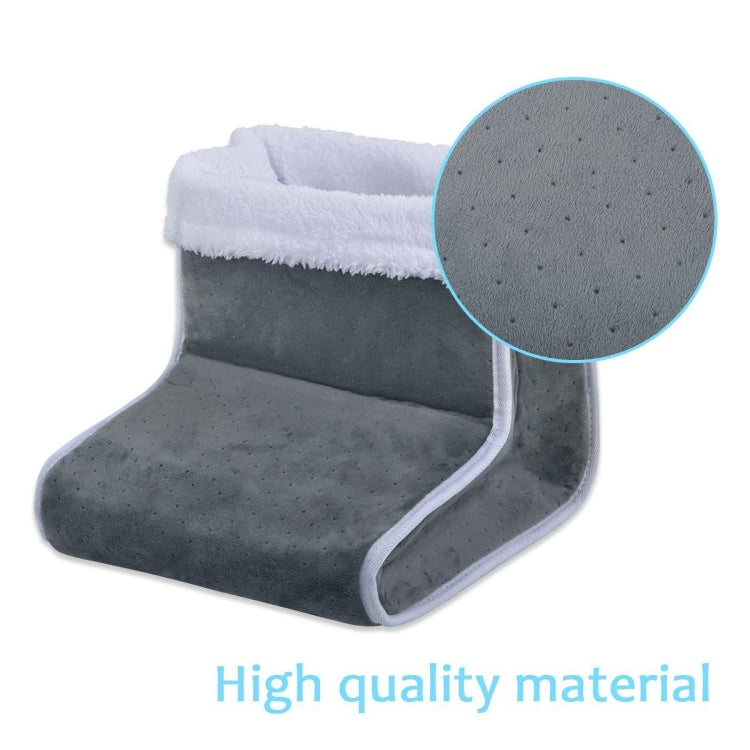 Plug-in High-top Electric Foot Warmer Heated Foot Warmer Boots, UK Plug 240V, EU Plug 230V, US Plug 120V