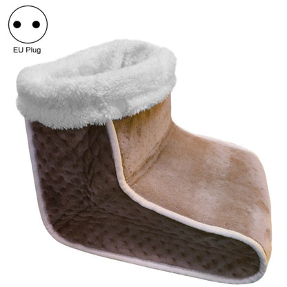 Plug-in High-top Electric Foot Warmer Heated Foot Warmer Boots, UK Plug 240V, EU Plug 230V, US Plug 120V