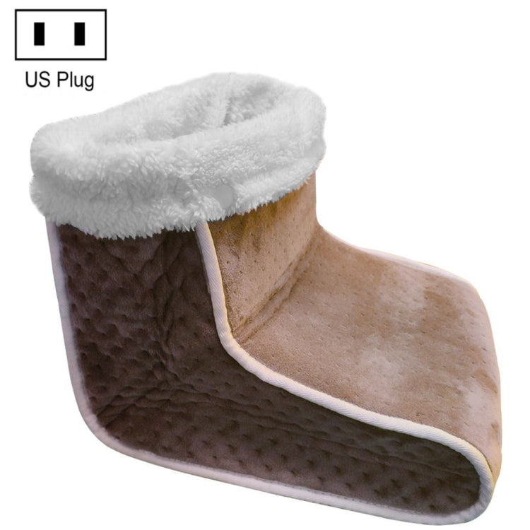 Plug-in High-top Electric Foot Warmer Heated Foot Warmer Boots, UK Plug 240V, EU Plug 230V, US Plug 120V