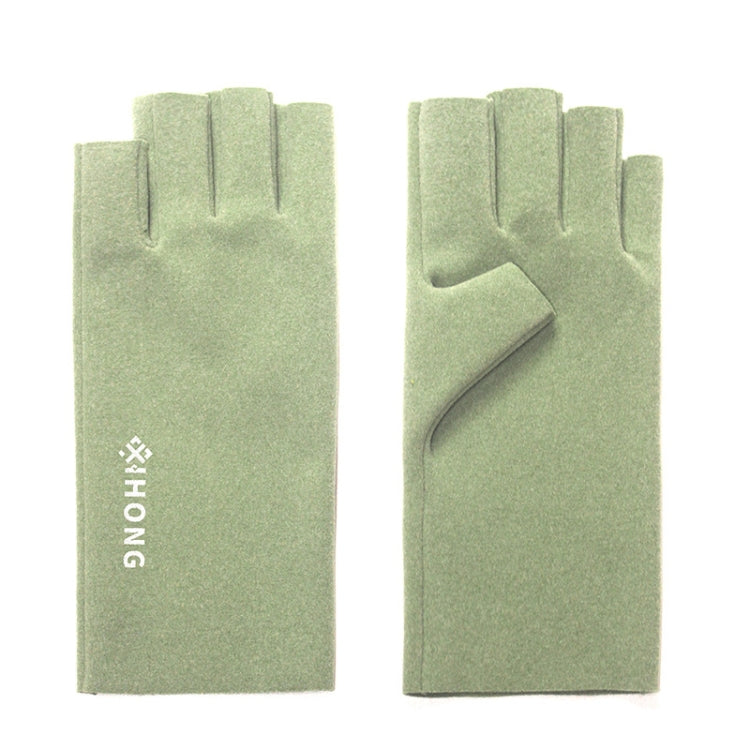WST-41 Winter Thin Flannel Warm Finger Gloves Nail Protective Gloves, Spec:, Finger (Beige), Finger (Pink), Finger (Purple), Finger (Green), Finger (Yellow), Finger (Brown), Finger (Grey), Finger (Black), Mittens (Beige), Mittens (Pink), Mittens (Purpl...