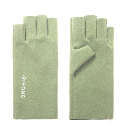 WST-41 Winter Thin Flannel Warm Finger Gloves Nail Protective Gloves, Spec:, Finger (Beige), Finger (Pink), Finger (Purple), Finger (Green), Finger (Yellow), Finger (Brown), Finger (Grey), Finger (Black), Mittens (Beige), Mittens (Pink), Mittens (Purpl...
