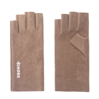 WST-41 Winter Thin Flannel Warm Finger Gloves Nail Protective Gloves, Spec:, Finger (Beige), Finger (Pink), Finger (Purple), Finger (Green), Finger (Yellow), Finger (Brown), Finger (Grey), Finger (Black), Mittens (Beige), Mittens (Pink), Mittens (Purpl...
