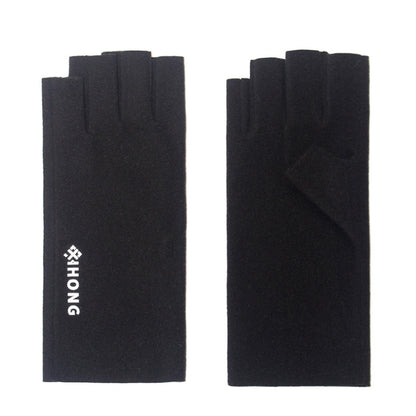 WST-41 Winter Thin Flannel Warm Finger Gloves Nail Protective Gloves, Spec:, Finger (Beige), Finger (Pink), Finger (Purple), Finger (Green), Finger (Yellow), Finger (Brown), Finger (Grey), Finger (Black), Mittens (Beige), Mittens (Pink), Mittens (Purpl...