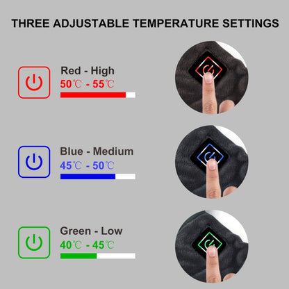 Electric Heated Hand Warmer Muff Cold Weather Thermal Glove Waist Bag, Heated Hand Warmer