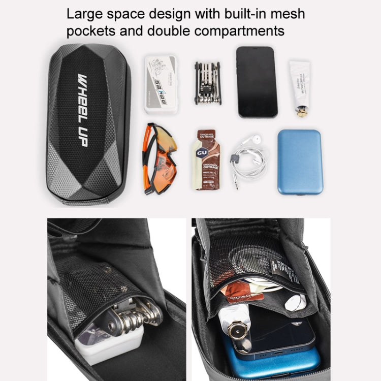 WHEEL UP X7 2L Electric Scooter Hard Shell Hanging Bag,Style:, X7 Hook and Loop Fastener